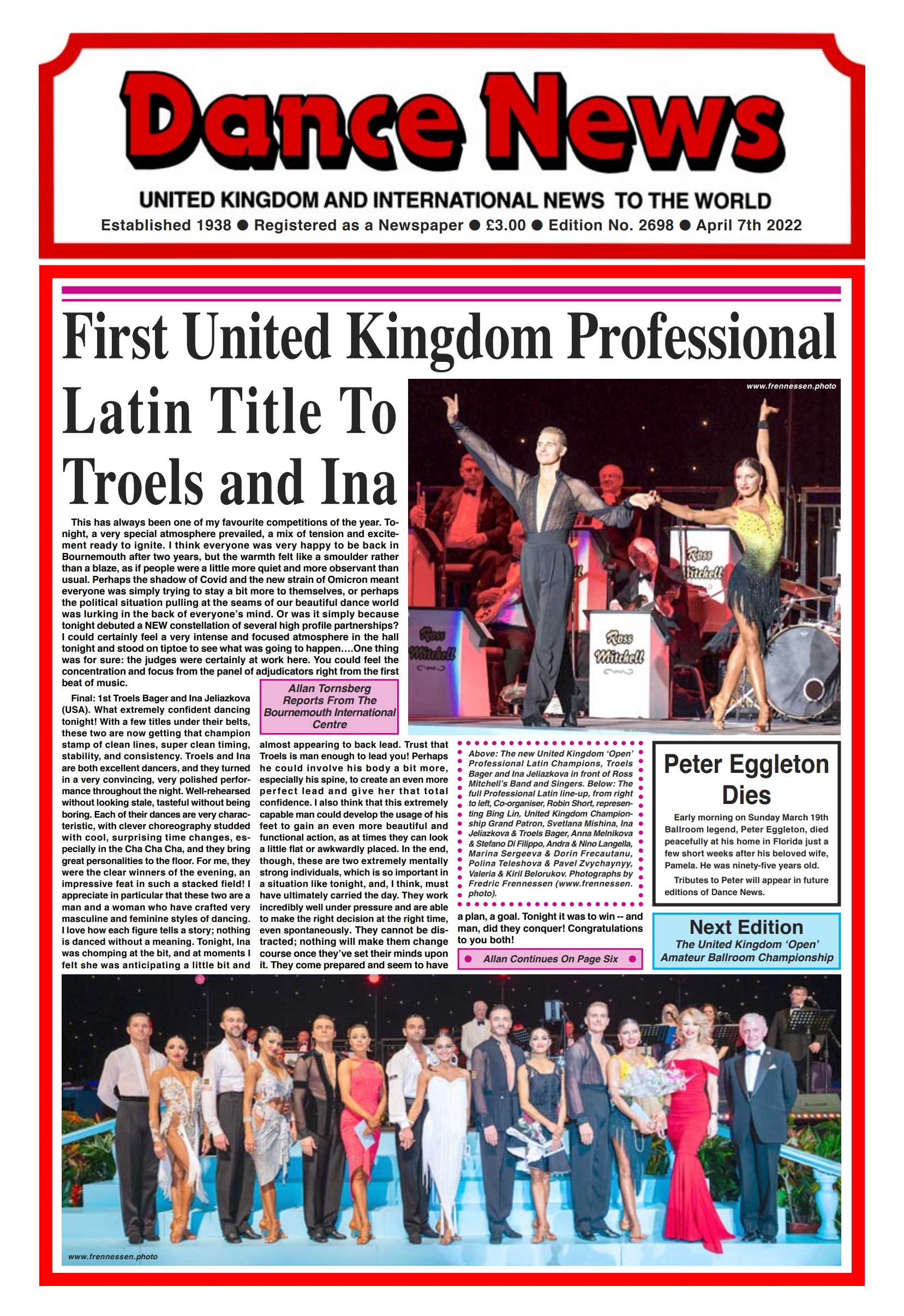 Issue 2698 Front Page