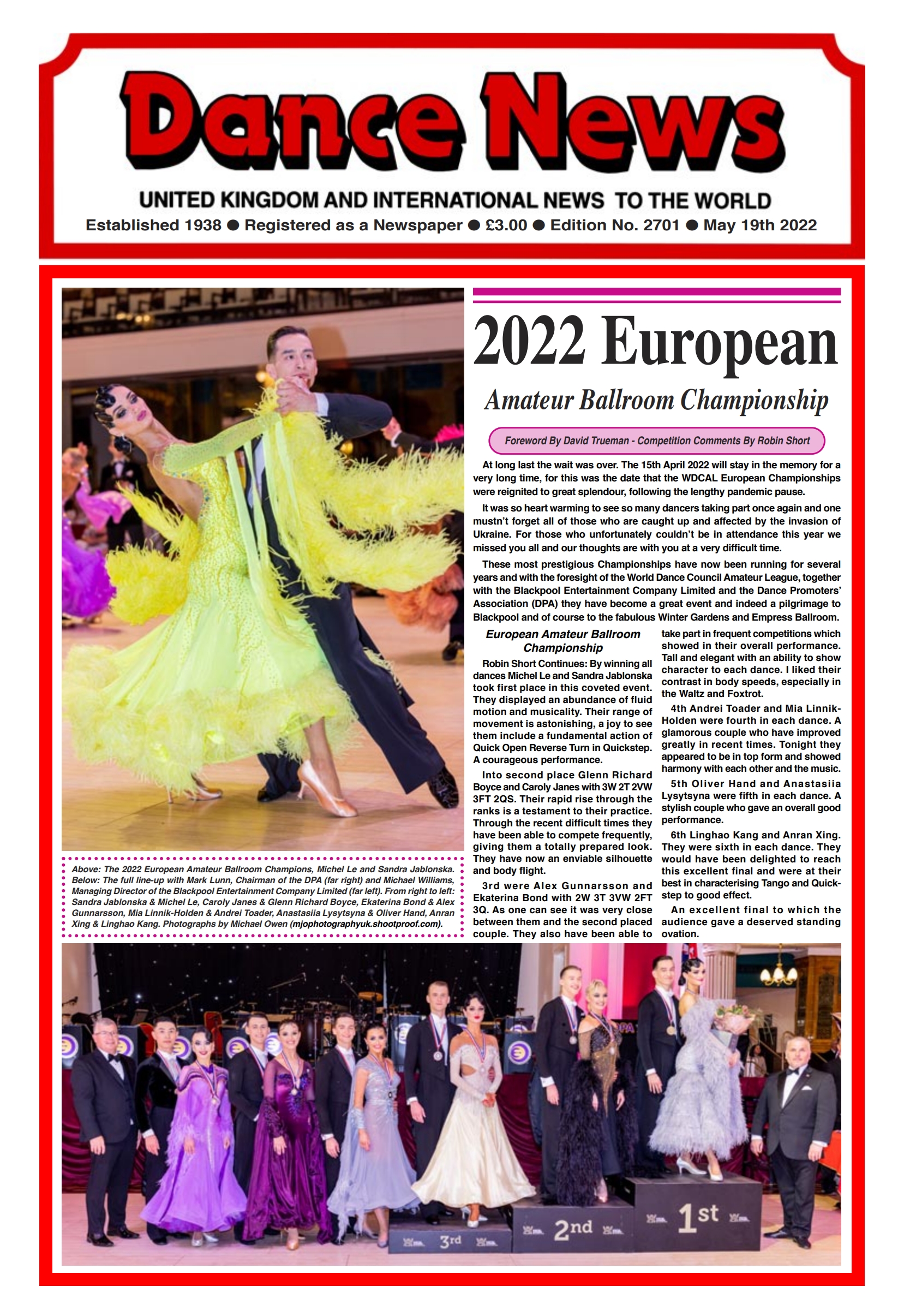 Issue 2701 Front Page