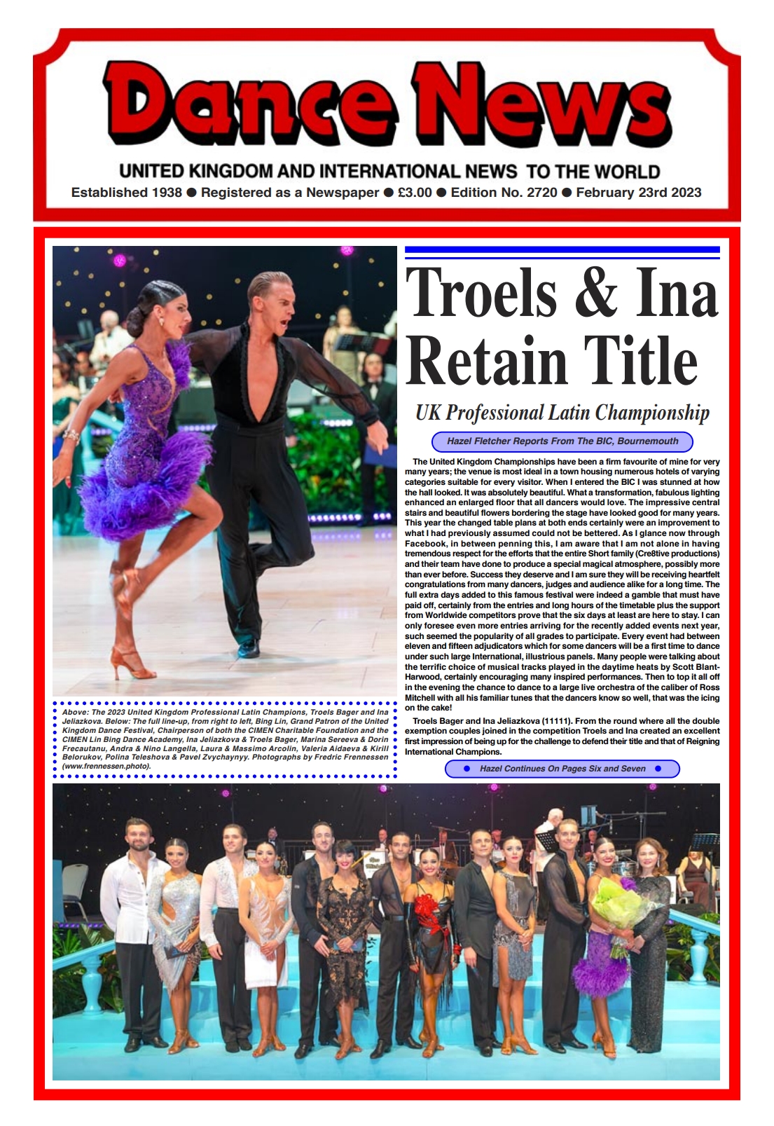 Issue 2720 Front Page